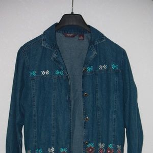 Vintage Denim Western Jacket